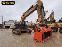 Bac de criblage Motek pour accessoires d'excavatrice, composants de pompe à engrenages, moteur et roulement, adapté aux excavatrices de 18 à 25 tonnes, 1900x1500x1600MM