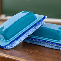 Effaceur de tableau noir lavable et réutilisable pour les enseignants en classe, les notes de réunion au bureau, le nettoyage des écritures au crayon