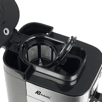 Anbolife Macchina per Caffè a Goccia Portatile con Display LCD, Programmabile 24 Ore, Controllo Microcomputerizzato, Mantenimento Calore, Spegnimento Automatico