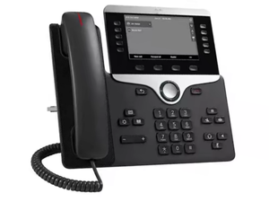 Téléphone IP CP-8811-K9 Série 8800 Téléphone IP 5 lignes Écran large en niveaux de gris 8811 - Product Image 2