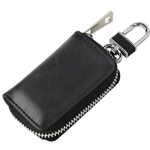 Tùy Chỉnh Nhỏ Gọn Da Xe Key Holder Wallet Trường Hợp Chìa Khóa - Product Image 6
