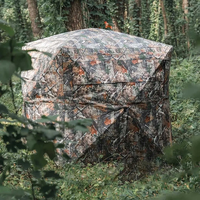 Haute qualité nouvelle tente de Camping en plein air Pop up Portable Camouflage tente de chasse aveugle avec poteaux en fibre de verre