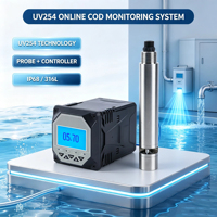 Sonde UV COD en ligne avec unité de contrôle numérique, acier inoxydable 316L, RS485, 4-20 mA pour la surveillance des stations d'épuration
