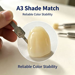 Bloc de zircone dentaire CAD/CAM, pièce à fraiser <span class=keywords><strong>en</strong></span> céramique pour laboratoire dentaire, matériau <span class=keywords><strong>en</strong></span> <span class=keywords><strong>zirconium</strong></span> haute résistance utilisé - Product Image 3
