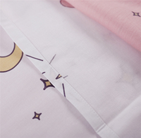 Parure de lit licorne, ensemble de literie 100% coton, housse de couette pour enfants