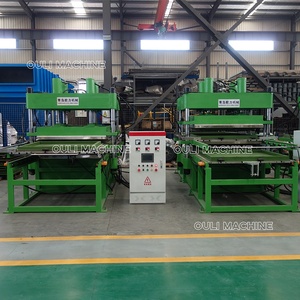 Cao su phòng tập thể dục gạch Mat Máy làm/cao su sàn gạch Máy làm - Product Image 4