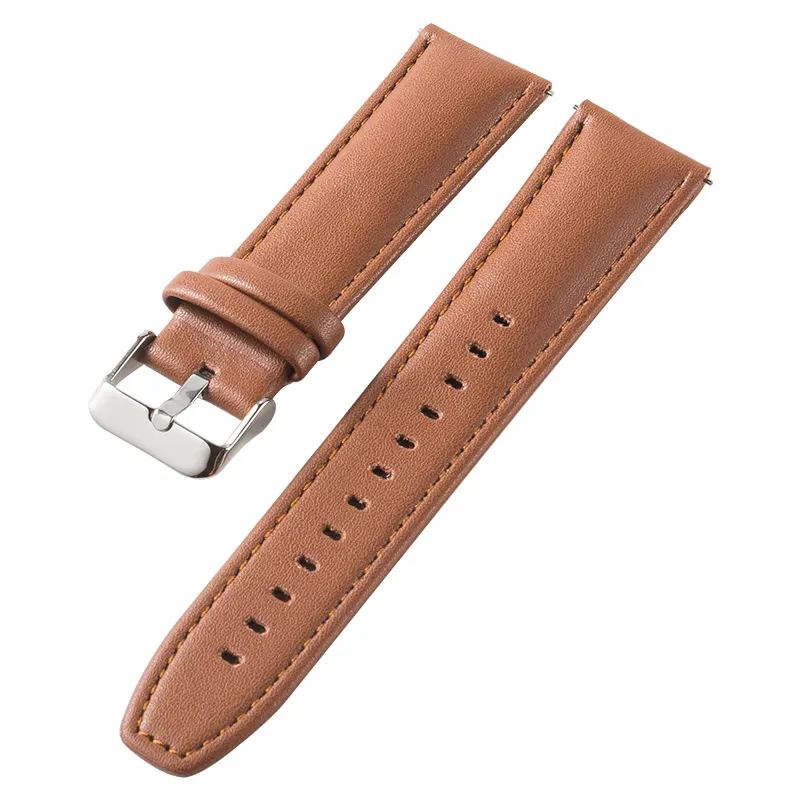 Factory Direct Sale Suitable Genuine Leather Strap For Huawei Gt Samsung 22mm Business Men's Strap Watch Accessories