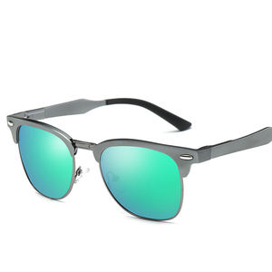 Nouvelles lunettes de soleil polarisées classiques pour hommes, de marque tendance, en magnésium et aluminium, design italien personnalisé, conformes aux normes CE - Product Image 4