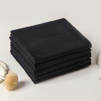 Ensembles de serviettes de bain et de cuisine de luxe haut de gamme, jetables, écologiques, à séchage rapide, motif gaufré, tricotées, imprimées à carreaux, pour hôtels et usage domestique
