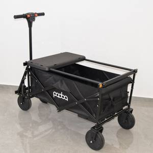Carrito Eléctrico Multiusos, Carrito de Campamento Plegable, Carrito Plegable con Asiento - Product Image 4