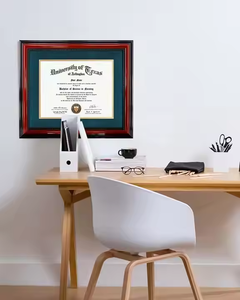 Khung giấy chứng nhận tốt nghiệp Gỗ Anh Đào A4 khung bằng gỗ phong cách - Product Image 6