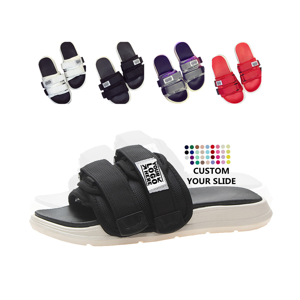 slipper sandals with strap