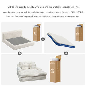 Set Divani in Tessuto e Spugna Compressa, Imballati Sottovuoto in Scatola, per Soggiorno, Direttamente dalla Fabbrica di Foshan, Cina - Product Image 4