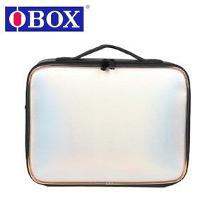 Trousse de Maquillage OBOX avec Tiroirs en Tissu Oxford Noir – Organisateur Cosmétique pour Usage Quotidien – Collection Printemps 2025 - Product Image 4