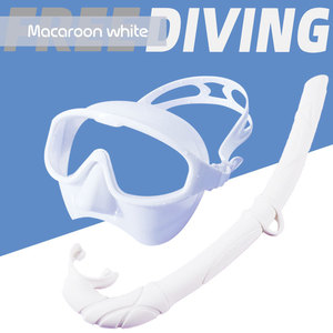 Ensemble masque de plongée et tuba anti-buée en plastique, équipement de natation et de plongée, équipement sportif d'été - Product Image 5