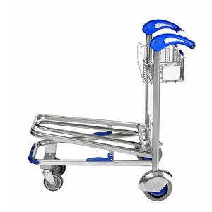 Carrito de Compras Ligero de Aleación de Aluminio para Aeropuerto, Carrito de Equipaje de 200 kg/250 kg para Pasajeros - Product Image 2
