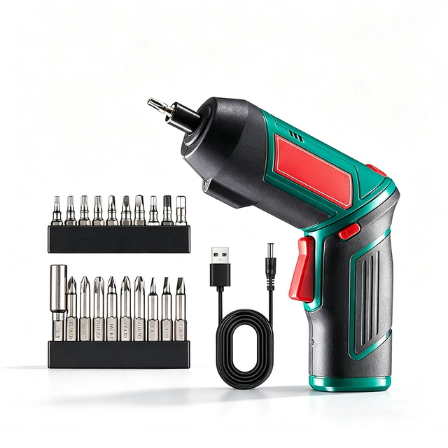 High Torque USB Rechargeable Cordless Electric Screwdriver Screw Driver Kit for Home Furniture Assembly Repair DIY Handwork