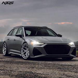 Cerchi Forgiati NJQS Personalizzati da 18, 19, 20, 21, 22 Pollici Monoblocco Multirazze 5x112 Cromati da Corsa per Audi A4, A5, A6, A7, RS4, RS6, RS7 - Product Image 6