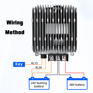 Convertitore DC Tianpower da 48V <span class=keywords><strong>a</strong></span> 24V, Regolatore di Tensione per Auto e Camion, Convertitore DC-DC Boost-Buck - Product Image 4