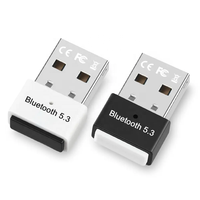 Adaptateur USB 2.0 Bluetooth 5.3 double mode pour Windows 7/Win 8.1/Win 10/Win 11EDR Adaptateur longue portée USB Bluetooth Dongle 5.3