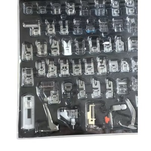 Juego de 62 Piezas de <span class=keywords><strong>Prensatelas</strong></span> para Máquina de Coser Brother y <span class=keywords><strong>Singer</strong></span>: Kit de Accesorios para Trenzado, Puntada Invisible, <span class=keywords><strong>Overlock</strong></span>, Cremallera, Rodillo y Regla - Product Image 4