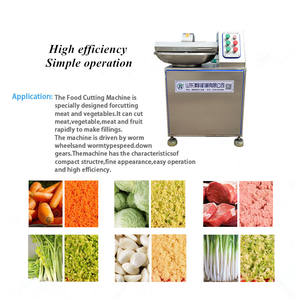 食品加工機カットアップカッター肉ボール用ボウルカッター肉ボール用真空肉ボウルカッターチョッパーミキサー - Product Image 2