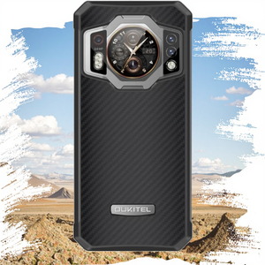 WP21แบตเตอรี่ขนาดใหญ่12GB 256GB 9600mAh 66W ชาร์จเร็วสมาร์ทโฟนกลางแจ้ง4G 120 Hz - Product Image 3