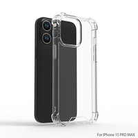 Étui mobile pour iPhones 15 Pro Max Étuis mobiles anti-chocs pour iPhone 13 12 11 XS Anti-jaunissement