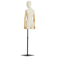 Mannequins en gros, demi-corps féminin, mannequin féminin réglable, mannequin pour créateur de mode féminin