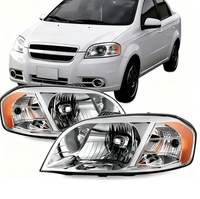 Sainuo Convient pour Chevrolet Aveo 2008-2011 Phares avant Édition américaine 96650525 96650526