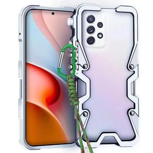 Fundas Metálicas Deportivas CA Todo Incluido, Resistentes <span class=keywords><strong>a</strong></span> Impactos y Caídas para Motorola Edge <span class=keywords><strong>70</strong></span> Serie A56 y Soporte para Teléfono - Product Image 2
