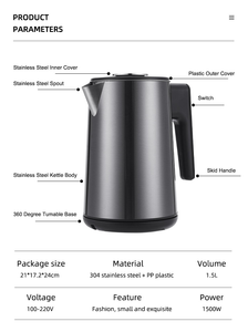 Electric <strong>Kettle</strong> Stainless Steel Constant-temperature Electric <strong>Kettle</strong> For Household Keep Warm1.5L - Product Image 5