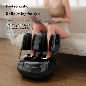 Dispositivo de Massagem Vibratória Totalmente Automático para Pernas e Pés com Controle de Temporização, Máquina de Terapia de Amassamento e Pressão para Alívio da Panturrilha - Product Image 3