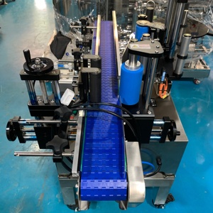 Machine d'étiquetage automatique de table pour bouteilles d'huiles essentielles, bouteilles rondes en plastique, pots en verre et boîtes en plastique - Product Image 5