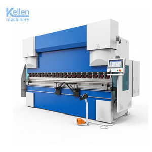 Presse plieuse hydraulique automatique certifiée CE KELLEN, à commande numérique CNC, pour tôles d'aluminium, de fer et de métal - Product Image 5