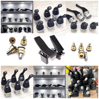 Ensemble de commande pilote avec pédale et valve pour excavatrice Komatsu PC210/220/240/360/450/460/650/850-5/6/7/8/10/11