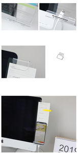 حامل سطح مكتب أكريليك إبداعي الصديق الصديقةPmma شاشة PMMA <span class=keywords><strong>Message</strong></span> بلاستيكي نوت شفاف هاتف بطاقة الاسم - Product Image 5