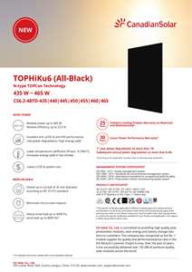 Panneaux solaires monocristallins LONGi JA Canadian All Black certifiés PV 400W-720W Topcon Solar P, en stock aux États-Unis (400W, 410W, 440W, 450W, 500W, 600W, 700W) - Product Image 1