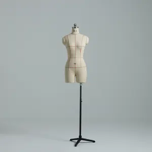 PU Rigid Foam made Female Mannequin dress form covered with various fabric Mannequin