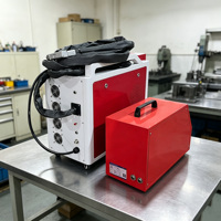 Petite soudeuse laser portative de 1500 W, refroidie par air, pour soudage par fibre
