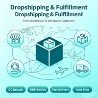 Service de Dropshipping et de Traitement des Commandes pour la Chaîne d'Approvisionnement Mondiale, Stockage et Expédition sous Marque Blanche pour Boutiques en Ligne