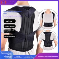 Nouvelle Ceinture de Soutien Dorsal et Orthèse Unisexe 2026 pour Adultes – Correcteur de Posture avec Plaques de Soutien Double pour la Colonne Vertébrale, Réglable pour Soulager la Douleur