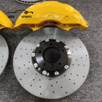 Mise à niveau des rotors en fibre longue en céramique de carbone, ensemble complet de 10 pistons et 4 pistons pour Porsche Panamera Cayenne 21, jante de 22 pouces