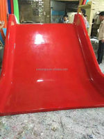 Grand toboggan en plastique et fibre de verre pour parc d'attractions extérieur, équipement de terrain de jeu pour enfants, écoles, maisons, terrains de jeux publics KANGYA