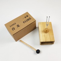 Paire de diapasons acoustiques 440 Hz pour démonstration de résonance, accessoires d'instruments de musique pour l'école primaire et le collège