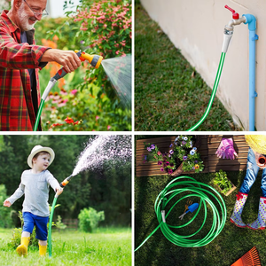 Tuyau d'arrosage de jardin en PVC flexible, résistant à l'abrasion, personnalisable en gros - Product Image 4
