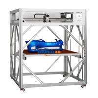 Imprimante 3D grand format Dowell 1200*1600*1200mm, haute précision, vitesse élevée 500mm/s, impression de pare-chocs de voiture