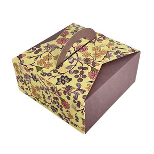 Boîte de papier de qualité alimentaire avec impression de logo personnalisé boîte jetable écologique à emporter - Product Image 3