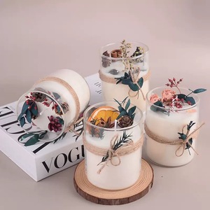 Florescence - Décoration d'intérieur parfumée en gros avec logo client, <span class=keywords><strong>bougie</strong></span> parfumée artisanale de luxe en forme de fleur pour cadeau de fête - Product Image 3
