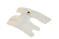 Masseur de genou sans fil HealthPal FE-7306 avec compresse chaude et chauffage infrarouge pour soulager les douleurs articulaires